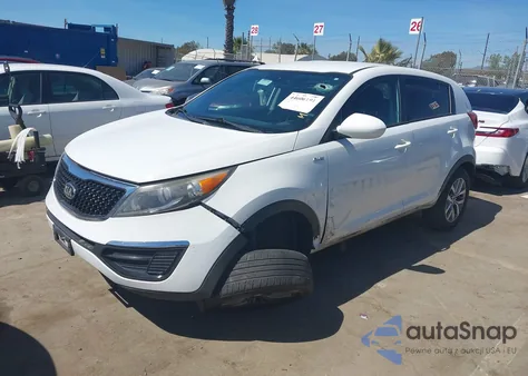2015 Kia Sportage Lx from USA, damaged, VIN KNDPBCAC9F7793902